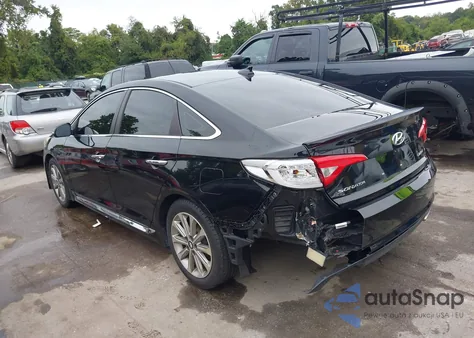2017 Hyundai Sonata Limited из США, поврежденный, VIN 5NPE34AFXHH568424